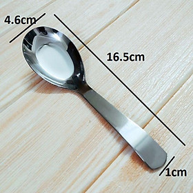 Mua Thìa inox cao cấp dày dặn sáng bóng dài 16.5cm