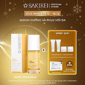 Serum dưỡng trắng da, chống lão hóa, phục hồi da Sakirei NMN Revitalize Serum 30ml