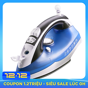 Bàn Ủi Hơi Nước Lock&Lock ENI331BLU (2200W) - Xanh - Hàng Chính Hãng
