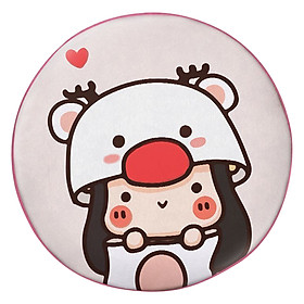 Gối tròn Cô bé tuần lộc - GOCP133