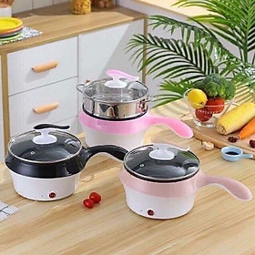 Mua CA NẤU ĐA NĂNG MINI CÓ TAY CẦM KÈM KHAY HẤP INOX ĐẸP SIZE 18 CM