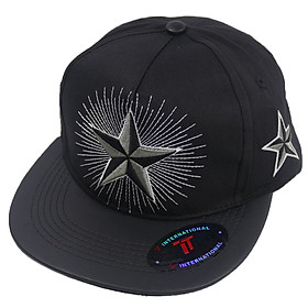 Nón Snapback Ngôi Sao phong cách Hiphop năng động, thiết kế mỏ bằng độc đáo, khóa nhựa dễ dàng tăng giảm size - Hạnh Dương