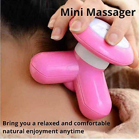 Thân máy điện Massager USB xử lý điện rung Massage Multimini Triangle Body chăm sóc sức khỏe Massager Massor Màu sắc nhỏ