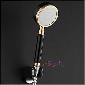 Mua Tay sen tắm tăng áp hợp kim nhôm (đen vàng) 206779