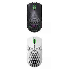 Gaming Mouse Rechargeable 7 RGB Backlit Colors 3200DPI for Office PC