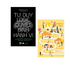 Combo 2Q Sách Tư Duy - Kĩ Năng Sống : Tư Duy Logic Quyết Định Hành Vi +  Tâm Lý Học Hành Vi