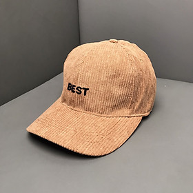 Nón kết, mũ lưỡi trai nam nữ BEST vải NHUNG mịn thời trang cực đẹp