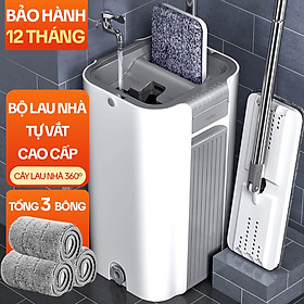 Mua Bộ Cây Lau Nhà KITIMOP C6 PLUS-PRO  Thùng Lau Nhà Tự Vắt Thông Minh  Chổi Lau Nhà Xoay 360 Độ  Lau Sàn Làm Sạch