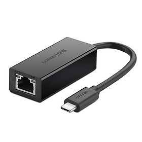 Bộ chuyển đổi USB Type C sang LAN 10/100 Mbps Ethernet UGREEN 30287 - Hàng chính hãng