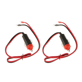 2x 12V 10A  Lighter Plug Cable Car Power  Inverter Adapter Converter