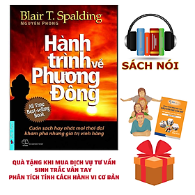 Hình ảnh Quà Tặng Sách Nói: Hành Trình Về Phương Đông - Kèm Dịch Vụ Sinh Trắc Vân Tay – Phân Tích Tính Cách Hành Vi Cơ Bản