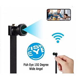 Mua Camera WiFi Quan Sát Góc Rộng 150 Độ 4K FullHD 1080P Xem Trực Tiếp Trên Điên Thoại Từ Xa - Hộp nhựa tản nhiệt - Camera hành trình góc rộng quan sát