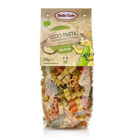 Nui Rau Củ Hữu Cơ Cho Bé Hình Thú 250g Dalla Costa