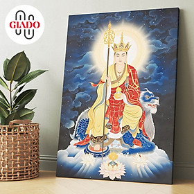 Mua Tranh ảnh thờ treo tường hoặc tranh để bàn mẫu Địa Tạng Vương Bồ Tát và Đế Thính