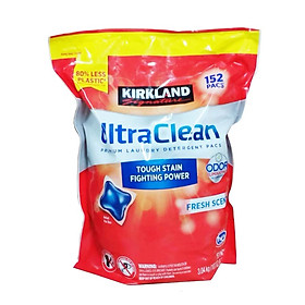 Viên Giặt Kirkland Signature Ultra Clean 152 Viên Của Mỹ - Mẫu mới