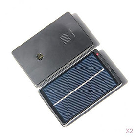 2Pcs 250mA 1W Solar Pannel Battery Charger for for 4 Slot AA AAA Batteries