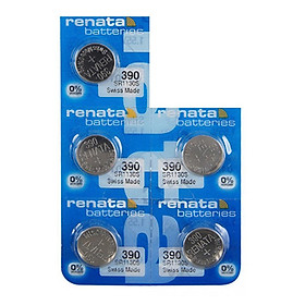 Pin đồng hồ Thụy Sỹ RENATA 394 / SR936SW oxit bạc Made in Swiss (Dạng vỉ 10 viên)