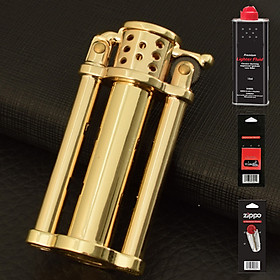 Mua Hộp Quẹt Bật Lửa Xăng Đá Z628 Thiết Kế Đẹp Độc Lạ + Tặng Xăng Bấc Đá Chuyên Dụng Dùng Cho Bật Lửa