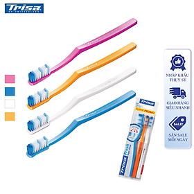 Bộ 3 bàn chải đánh răng trisa super fresh clean