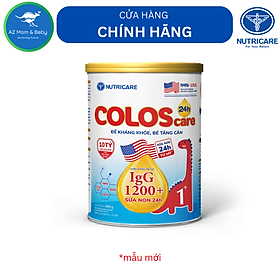 Sữa bột ColosCare 1+ 800g - Sữa non tăng cường miễn dịch của NutriCare