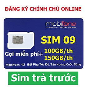 Sim 4G Mobifone 5GB/ngày, 50GB - 100GB - 150GB - 500GB/tháng trọn gói 12 tháng, KHÔNG CHIA THEO NGÀY, Dùng toàn quốc. Hàng Chính Hãng