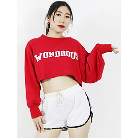 Áo Croptop Form Rộng Wonderous