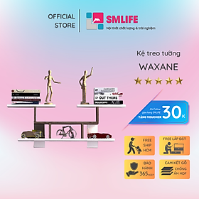 Kệ sách mini treo tường SMLIFE Waxane