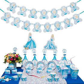 Nơi bán Set Trang Trí Sinh Nhật Để Bàn Công Chúa Cinderella Punkdecor 1917130 - Giá Từ -1đ