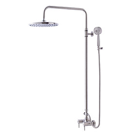 Bộ sen cây phun mưa nóng lạnh,bát sen 10 WS-8071L - INOX SUS 304