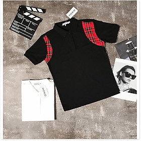 Áo thun trụ phối VIỀN ĐỎ ĐEN SIÊU ĐẸP , FORM CHUẨN CHO CÁC ANH EM THỜI TRANG KING FASHION