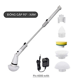 Chổi Cọ Nhà Vệ Sinh Jesopb K129 4 Đầu Thay Thế - Hàng Nhập Khẩu