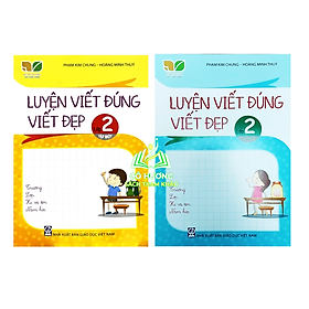 Sách - Combo Luyện Viết Đúng Viết Đẹp Lớp 2 - tập 1 + 2 ( kết nối)