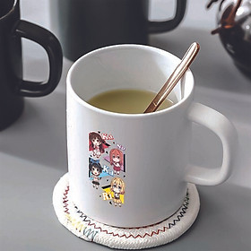 Cốc ly sứ trắng IN HÌNH Kanojo Okarishimatsu - Dịch Vụ Thuê Bạn Gái anime