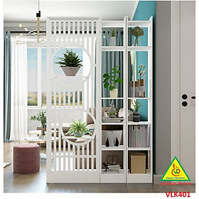 Mua Vách ngăn liền kệ  vách ngăn phòng khách nhà bếp gỗ MDF VLK401