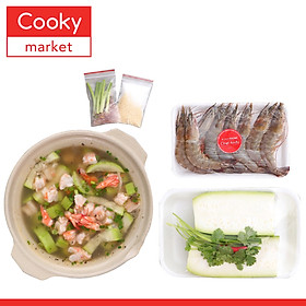 Canh Bầu Nấu Tôm Tươi
