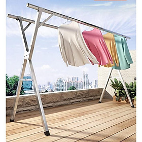 Mua Sào phơi quần áo giàn phơi đồ bằng Inox  treo quần áo cho cả gia đình 1M6