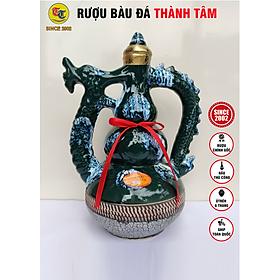 Đặc Sản Bình Định - Rượu Bàu Đá Thành Tâm Màu Xanh Rêu 2.5LIT - OCOP 3 Sao