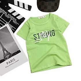 Áo cộc tay bé trai MQ Kids Áo phông tay lỡ trẻ em chất cotton mềm mịn