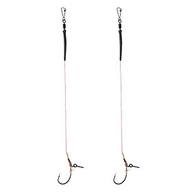 Boilies Hair Rig Barbed  Hooks Braid Carp Fishing Tackle Swivel G001