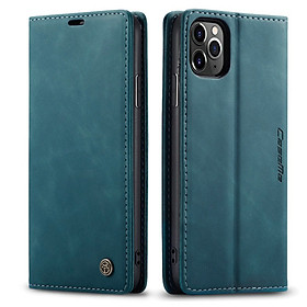 Bao da bò thật dạng ví chính hãng Caseme dành cho iPhone 11 Pro Max - Hàng chính hãng