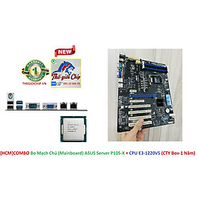 Mua COMBO Bo Mạch Chủ (Mainboard) ASUS Server P10S-X + CPU E3-1220V5 (HÀNG CHÍNH HÃNG)