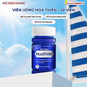 Viên Uống Hoa Thiên Hộp 30 Viên Giúp Đẹp Da Cân Bằng Nội Tiết Tố Cải Thiện Sinh Lý Nữ