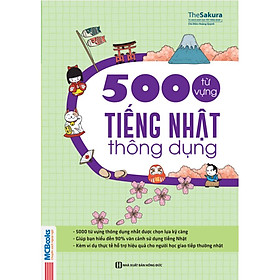 5000 Từ Vựng Tiếng Nhật Thông Dụng Tái bản năm 2022