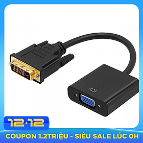 Cáp chuyển đổi DVI (24+1) sang VGA - DVI To VGA