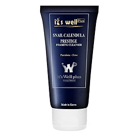 Sữa Rửa Mặt Làm Sạch Và Se Khít Lỗ Chân Lông It's Well Plus Snail Calendula Prestige Foaming Cleanser 2016008 - CPFC 50ml