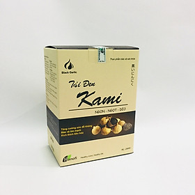 Tỏi đen cô đơn Kami hộp 250g nguyên vỏ