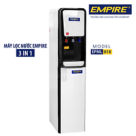 Cây nóng lạnh tích hợp máy lọc nước EMPIRE 3 trong 1 EPML018 - Hàng chính hãng.