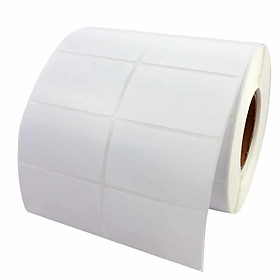 Mua Giấy In Mã Vạch Tem Nhiệt Nhãn Dán Cao Cấp (Kích Thước 25*50*50)