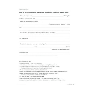 TOEFL iBT Activator Writing Advanced (Kèm CD)