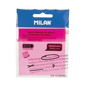 Giấy Note Milan (76x76mm) Trong 411260850 - Màu Hồng